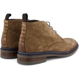 effen nette Giorgio schoenen bruin suede