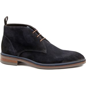 Giorgio Azzurro - Nette Schoen - Blauw - Suede - Leren Binnenvoering