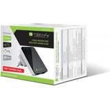 Techly I-WL-REPEATER2 draadloze router Fast Ethernet Zwart, Wit