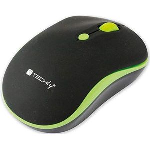 Techly IM 1600-WT-BGW muis Ambidextrous RF Draadloos Optisch 1600 DPI
