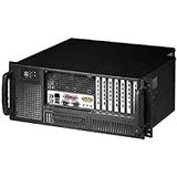 Techly I-CASE MP-P4HX-BLK6 computerbehuizing Rack Zwart