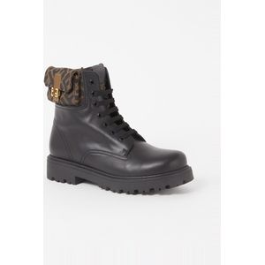 Fendi Veterboot van leer met logo