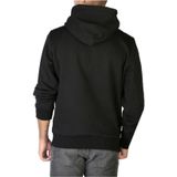 Diesel - Sweatshirt - Zwart - Katoen - Met Vaste Capuchon en Twee Externe Zakken