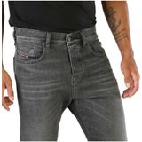 Diesel - Slim-fit Jeans - Zwart - Katoen