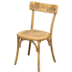 Biscottini Keukenstoel vintage essenhout, 48 x 55 x 88 cm (l x d x h), eetkamerstoel, shabby-stoel, eetkamerstoelen, keukenstoelen, eetkamerstoelen van hout, stoelen voor woonkamer