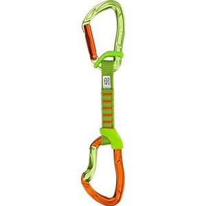 Climbing Technology 2E688FDA0BCTSTD verzending, nylon, uniseks, volwassenen, groen/oranje, 12 cm