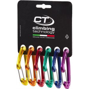 Climbing Technology Fly-Weight Evo Pack Karabijnhaken voor volwassenen, uniseks, enkel assortiment