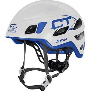 Climbing Technology Orion Unisex Helm - Volwassenen, Wit/Blauw, 52-56 cm