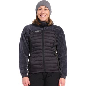 Rock Experience WILD CAT HYBRID Dames Outdoorjas Zwart S - Donsjas