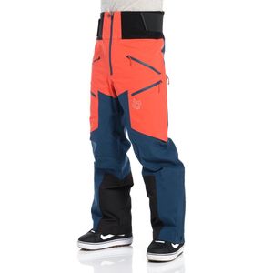 ROCK EXPERIENCE snowmass sportbroek voor heren, 1556 Reflecting Pond+0740 Cherry Tomato, L