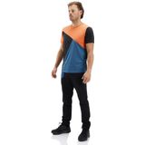 Rock Experience - Drum - T-shirt - Oranje - Korte Mouwen