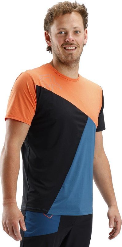 Rock Experience - Drum - T-shirt - Oranje - Korte Mouwen