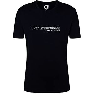 Rock Experience Adak P.1 Ss T-shirt voor heren, Kaviaar