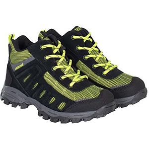 ROCK EXPERIENCE RAINBOW Kids Hiking schoen, 0208 CAVIAR + 1766 LIME GREEN, 33 EU, 0208 Caviar 1766 Lime Green, 33 EU