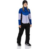 Rock Experience - Edna Mock Neck FZ - Fleece Longshirt - Dames