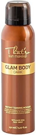 That'so Zelfbruiner Self Tan voor lichaam en gezicht - Glam Body Mousse Dark - Direct een sunkissed bruine kleur - 150ml