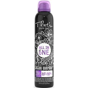 Zonnebrand - All-In-One SPF 20/30/50+ - Bescherming voor Tatoeages
