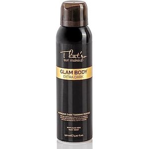That'so Zelfbruiner Self Tan voor lichaam en gezicht - Glam Body Mousse EXTRA DARK - Direct een diep bruine kleur -  150ml