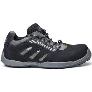 Base Protection, Frisbee Esd veiligheidsschoenen voor dames en heren, Blauw Geel