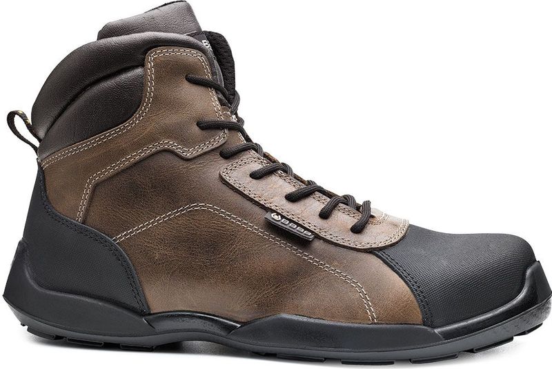 Veiligheidsschoenen Rafting Top S3 SRC enkelhoog, Bruin