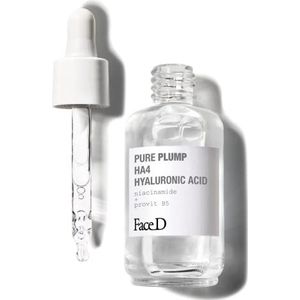 Face D - Pure Plump Serum - Gezichts- en Nekserum - Hyaluronzuur - 50 ml