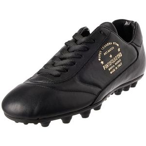 PANTOFOLA D'ORO 1886 Classic GONERA Sneakers voor heren, zwarte zool, 43,5 EU, Zwarte gonera-zool, 43.5 EU