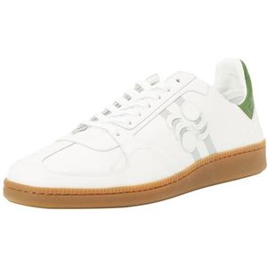 PANTOFOLA D'ORO 1886 1898 Classic, gymschoenen voor heren, Wit Groen, 43 EU