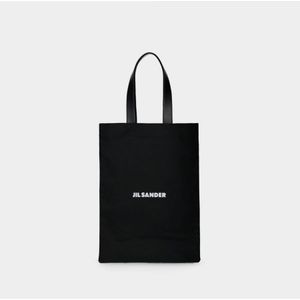 Tote Bag Boek - Jil Sander - Katoen - Zwart