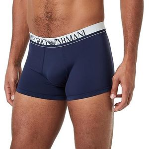 Emporio Armani Emporio Armani Essential Trunks heren microvezel ondergoed (1 stuk), Marinier