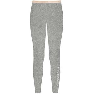 Emporio Armani Iconic Dameslegging met logo, lichtgrijs gem, S