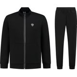 EA7 - Tain Premium - Trainingspak - Zwart - Polyester