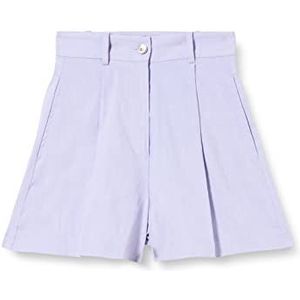 Pinko korte linnen stretch broek dames, Y28_Chiara orchidee, 44 NL