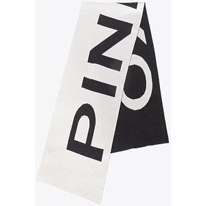 Pinko Modieuze Sjaal , White , Dames , Maat: ONE Size
