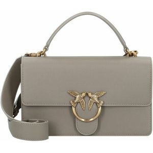 PINKO Love One Handtas Leer 27 cm beige