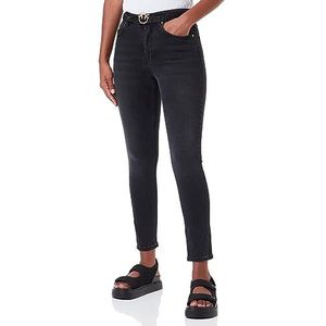 Pinko Stijlvolle Denim Jeans , Black , Dames , Maat: W33