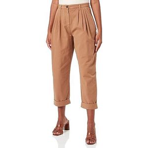 Pinko hardloopbroek gabardina tint casual dames, Moc_cammello Mocaccino, 36 NL