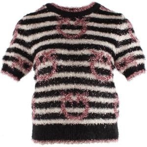 Pinko - Kiang Maglia - Truien - Veelkleurig - Ronde Hals - Dames