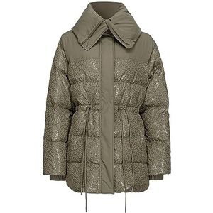 Pinko, Dames, Jassen, Groen, Maat: M Poliester,