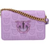 Pinko Love Click Mini Chevron purple tulip