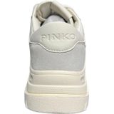 Pinko Memphis Sneaker Suede/Leer VI, gymschoenen voor dames, Z10_White Lelie, 36 EU, Z10 witte lelie, 36 EU