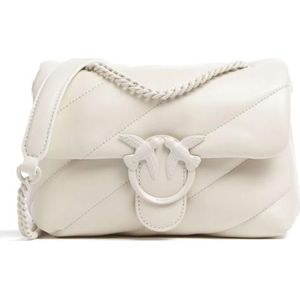 Pinko Love Puff Mini CL bianco / bianco/block color damestas
