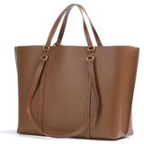 Pinko Tote Bags , Brown , Dames , Maat: ONE Size