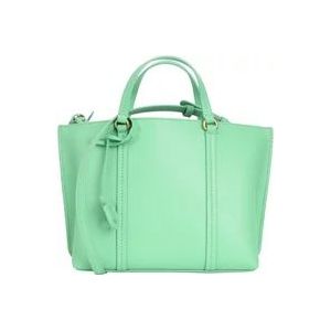 Pinko Groene Handtas Carrie Shopper Classic , Green , Dames , Maat: ONE Size