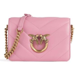Pinko Cross Body Bags , Pink , Dames , Maat: ONE Size