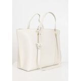 Pinko Tote Bags , White , Dames , Maat: ONE Size