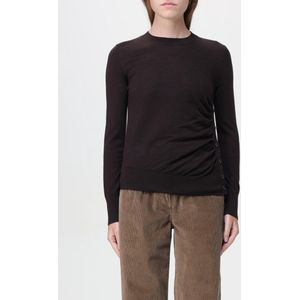 Pinko - Diraspatura - Vest - Koffiebruin - Wol - Ronde Hals