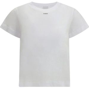 Pinko - Basico T-Shirt - Radiant White - Katoenjersey