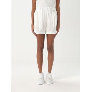 Pinko, Dames, Korte broeken, Wit, Maat: 3XS Linnen,