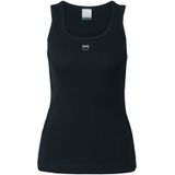 Pinko, Dames, Tops, Zwart, Maat: S Katoen,