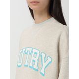 Autry - Heathergrijze Sweater met Ronde Hals - Dames - Katoen